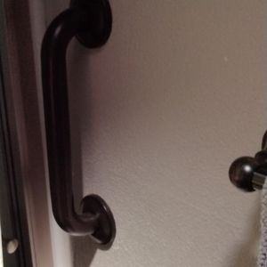 Metal Bronze Grab Bar 12"